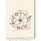Deep Red Stamps Flower Burst Rubber Cling Stamp 3.1 x 3.1 inches